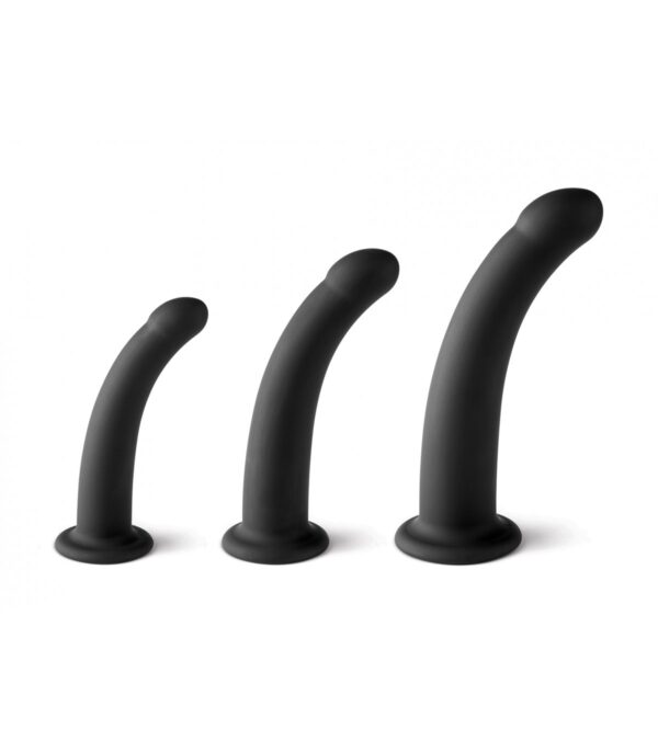 Virgite - Set Dildo Taglie S M L - Nero