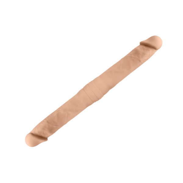 Silexd - Dildo Doppio Premium Silicone Mod.1 Taglia S - Color Carne