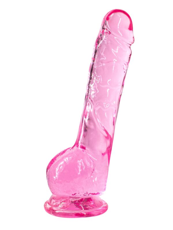 Lola Games - Dildo Trasparente Luminous - Rosa