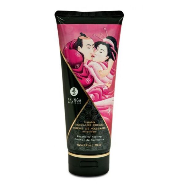 Shunga - Crema da Massaggio - Lampone - 200 ml