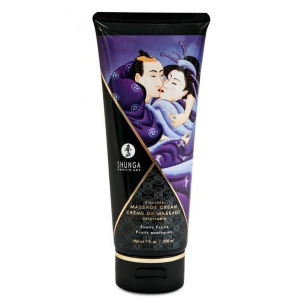 Shunga - Crema da Massaggio - Frutti Esotici - 200 ml