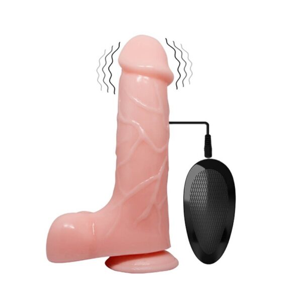 Realistic Vibrating Dildo Suction base