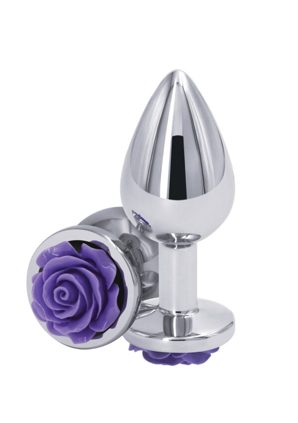 Rose Buttplug Medium Purple