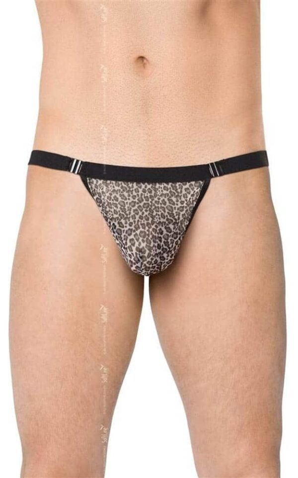 Mens Thong 4528 - grey panther    OneSize