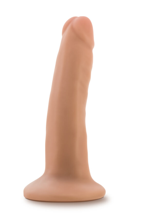 DR. SKIN PLUS 5 INCH POSABLE DILDO VANILLA