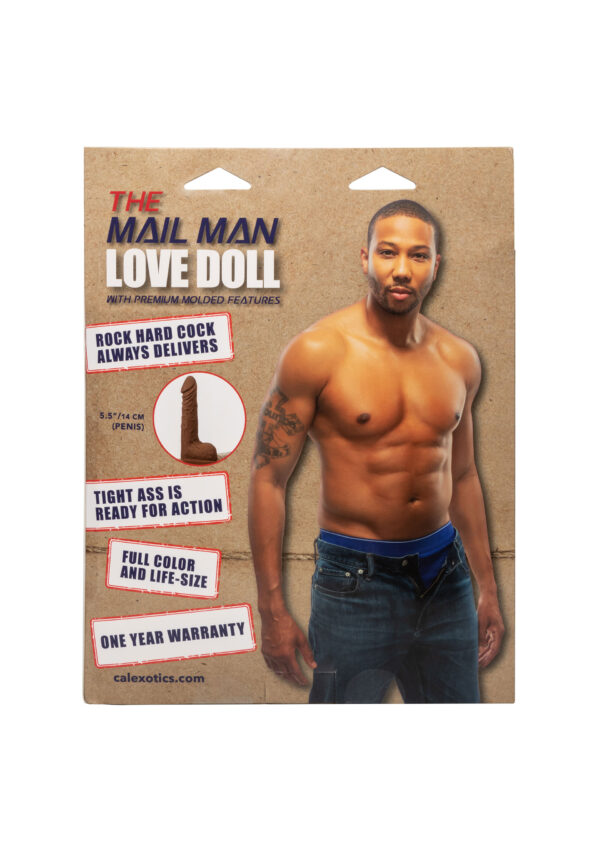 The Mail Man Love Doll Brown skin tone