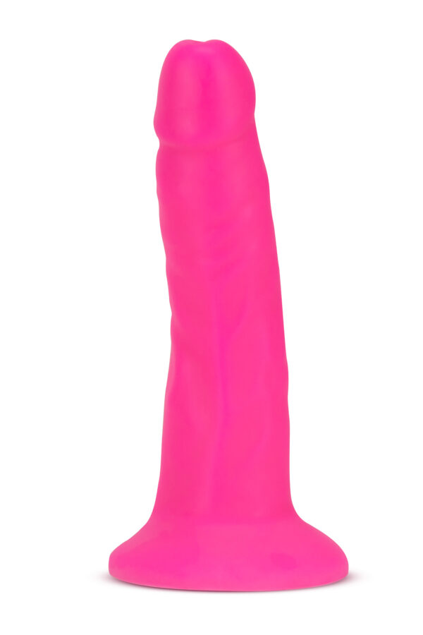 NEO ELITE 6INCH COCK NEON PINK