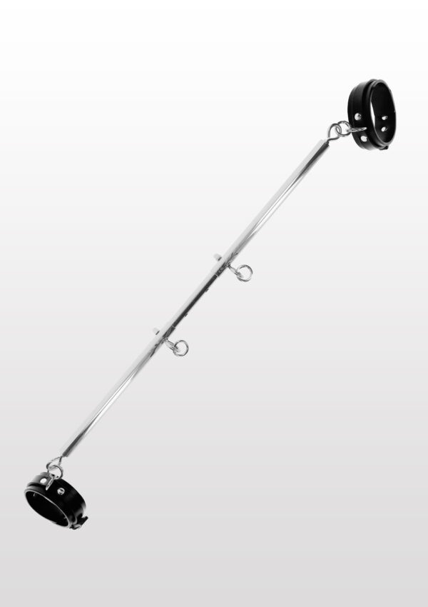 Spreader Bar with Ankle Cuffs Black