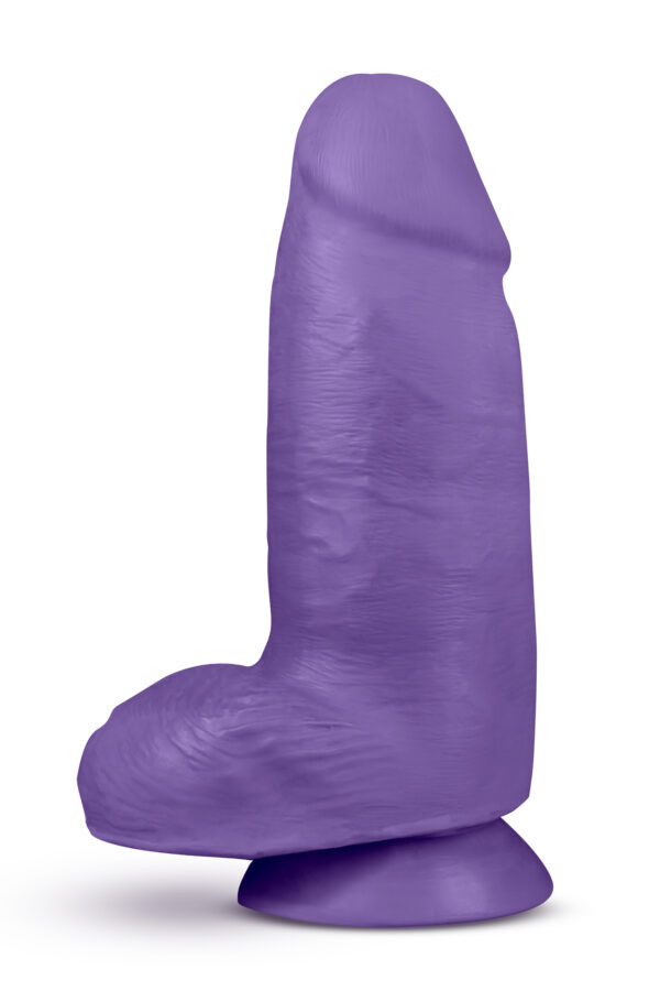 AU NATUREL BOLD CHUB 10 DILDO PURPLE