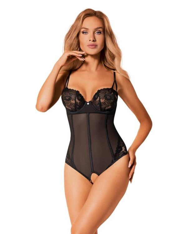 Serena Love crotchless teddy   XS/S