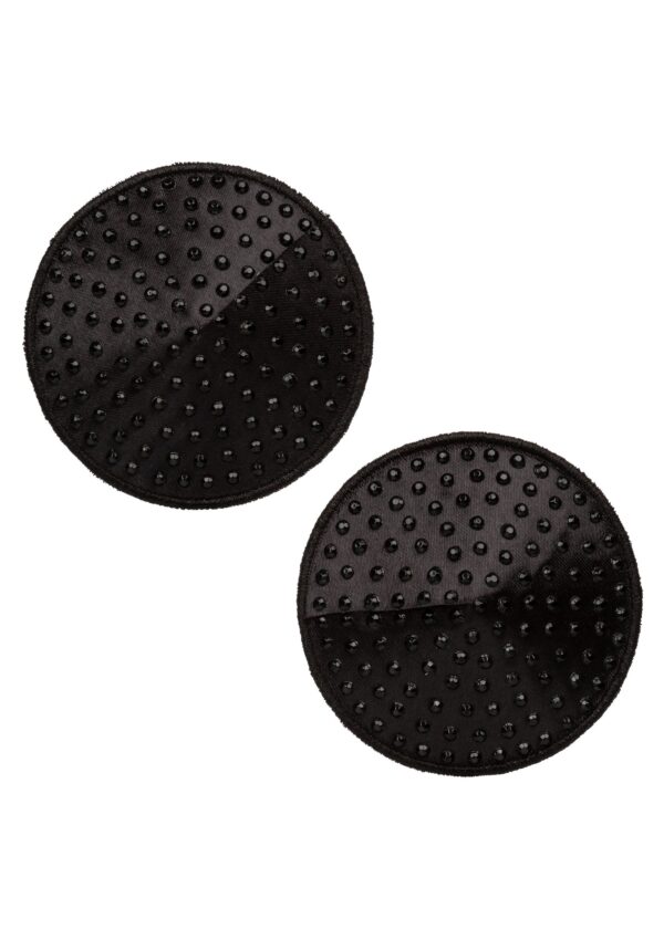 Round Gem Pasties Black