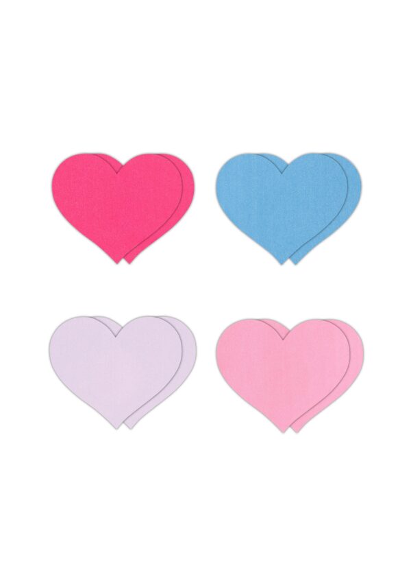 Pasties Heart II Assort 4 Pair Assortment