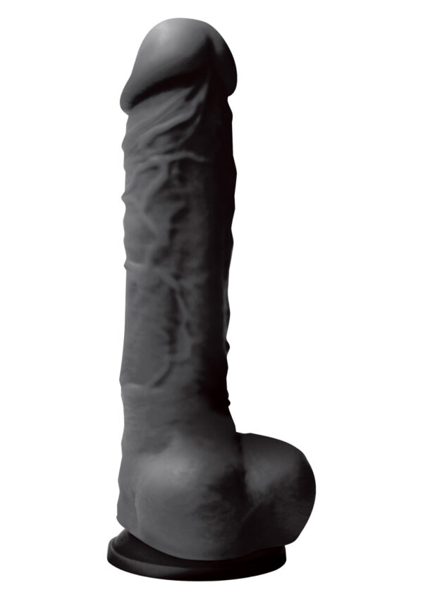 Pleasures 8 Inch Dildo Black