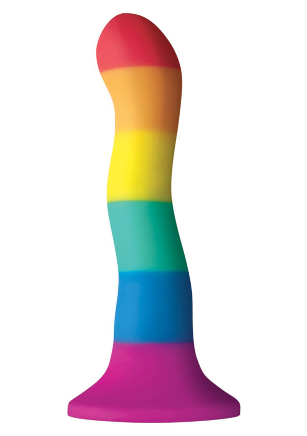 Pride Edition 6Inch Wave Dildo Multicolor