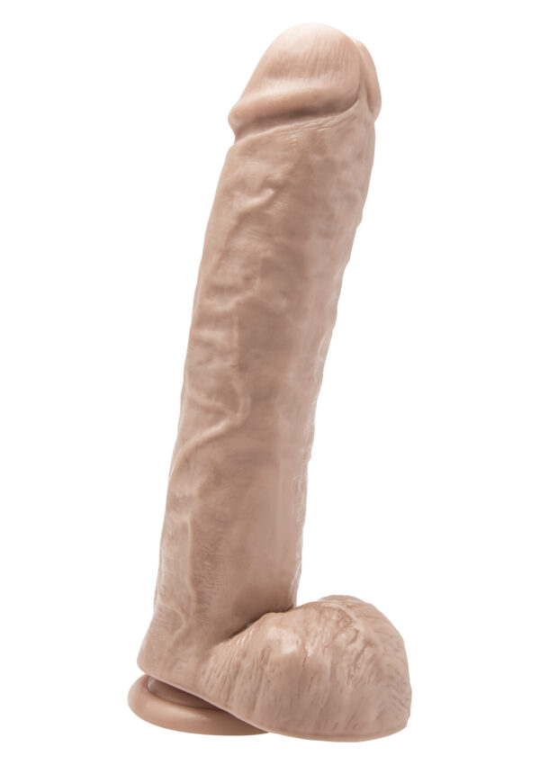 Dildo 11 Inch With Balls Skin