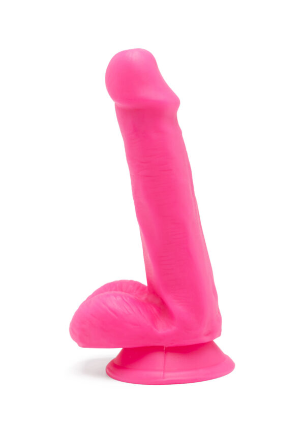 Happy Dicks Dildo 6 In w.Balls Pink