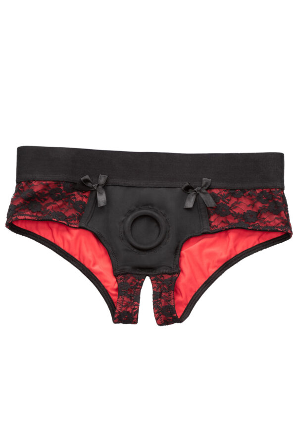 Scandal Crotchless Set S/M Black