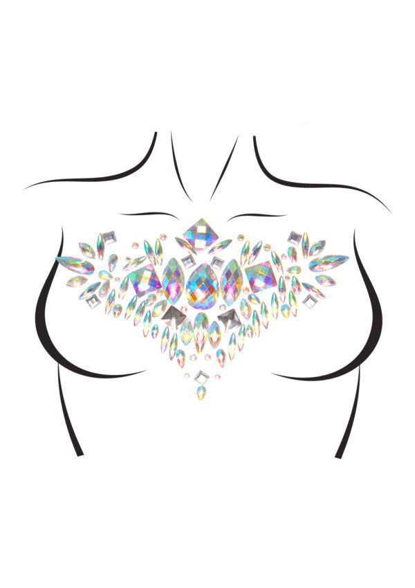 Aura body jewels sticker Transparant