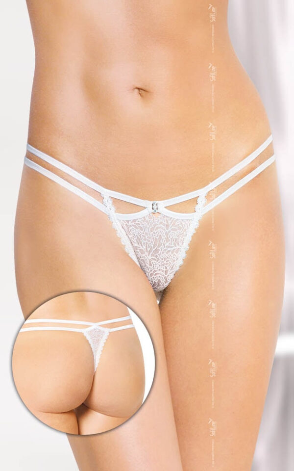 G-String 2450 - white    S/M