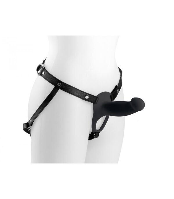 Virgite - Strap-On Cavo Vibrante H3 - Taglia S - Nero