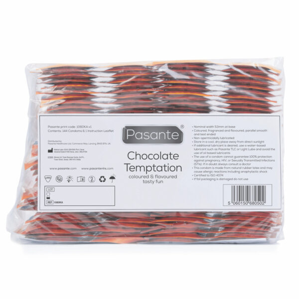 Pasante - Preservativi Chocolate Temptation - Sacchetto da 144 Pezzi