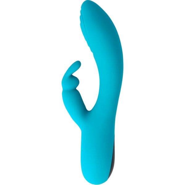 Virgite - Vibratore Tapping Rabbit V9 - Blu