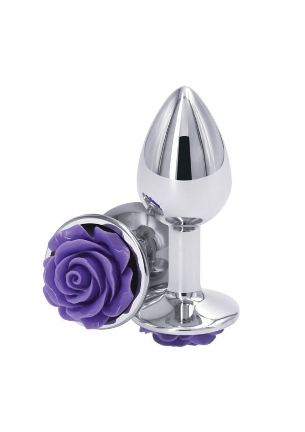 Rose Buttplug Small Purple