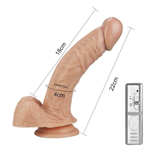 8.5 Real Extreme Vibrating Dildo