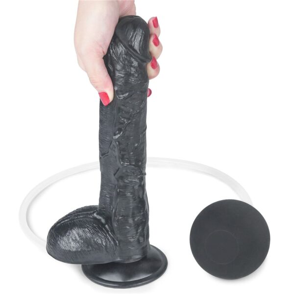 10'' Squirting Extreme Dildo - Black