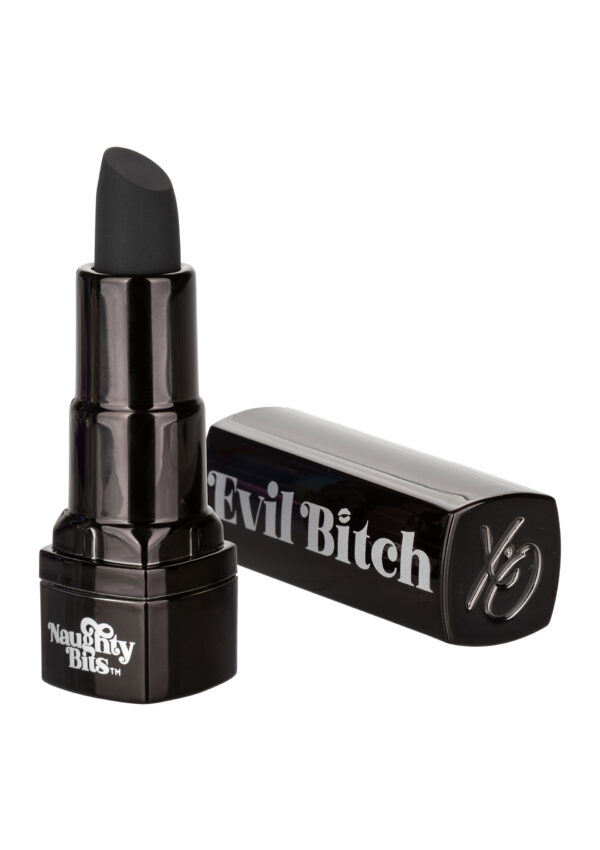 Evil Bitch Lipstick Vibrator Black