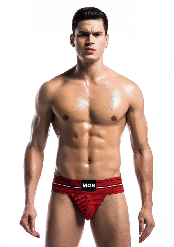 Fetish Classic Wide Jockstrap Red