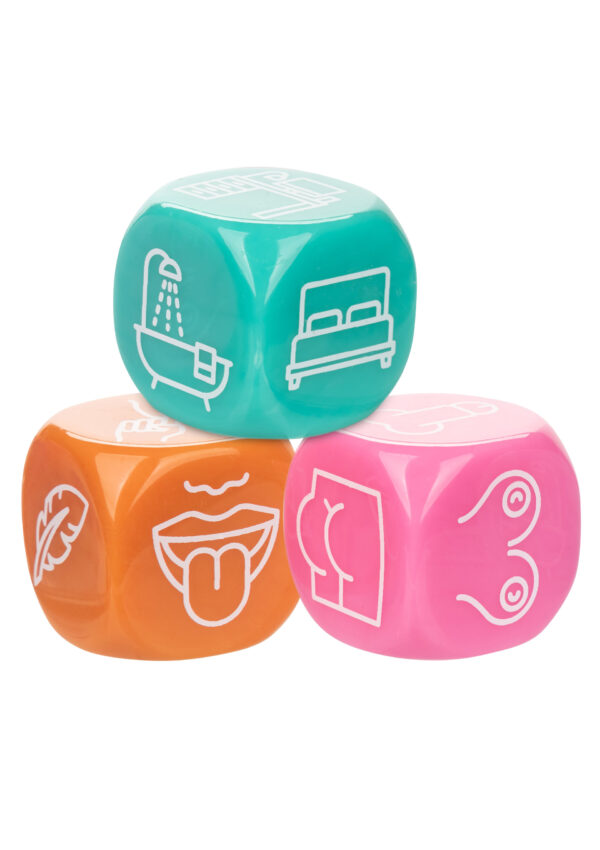 Roll With It Sex Dice Game Multicolor