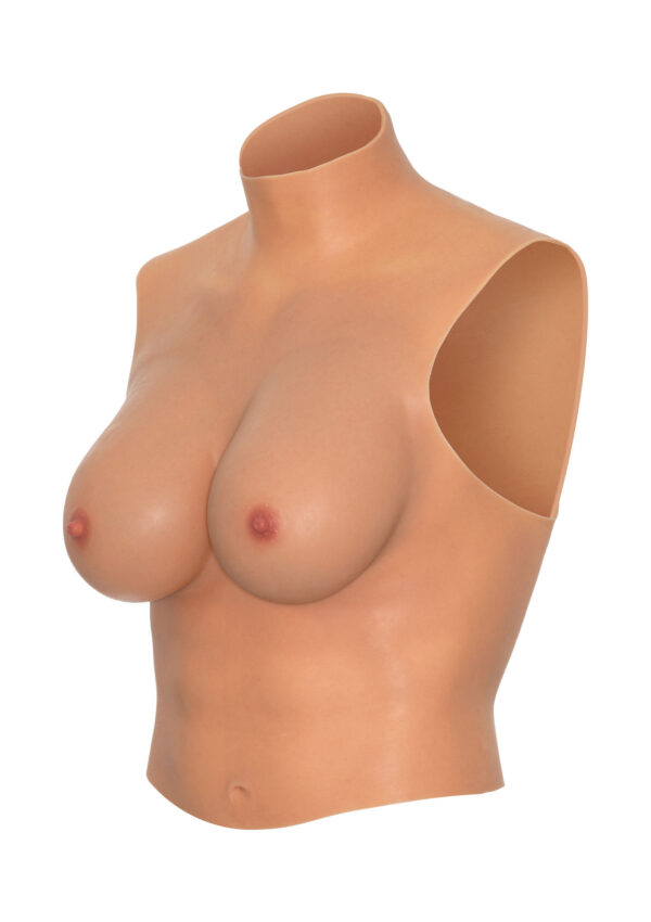 Wearable Breasts Shirt E Cup Light skin tone