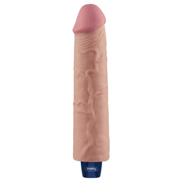 9.5 REAL SOFTEE Rechargeable Vibrating Dildo(Flesh)