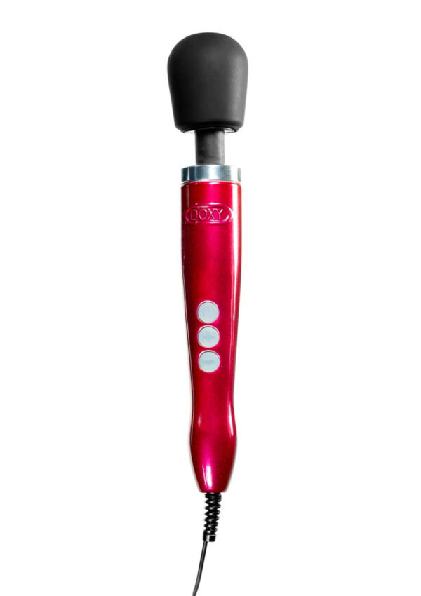 DOXY Die Cast Metal Massager Red