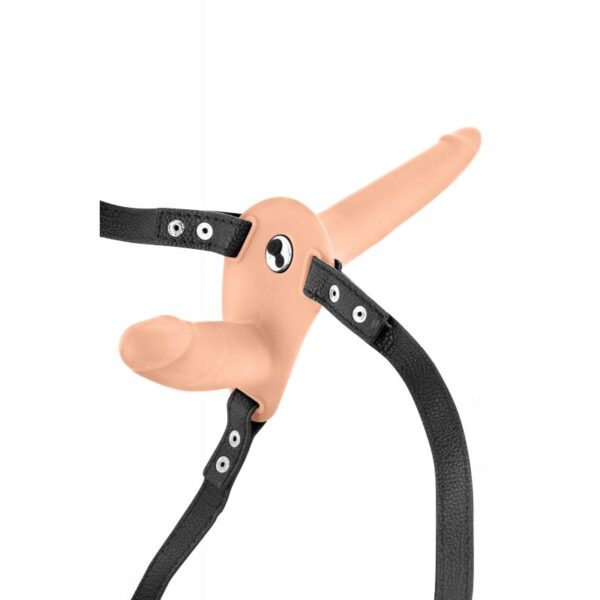 Fetish Tentation - Strap-On Harness Vibrante - Color Carne