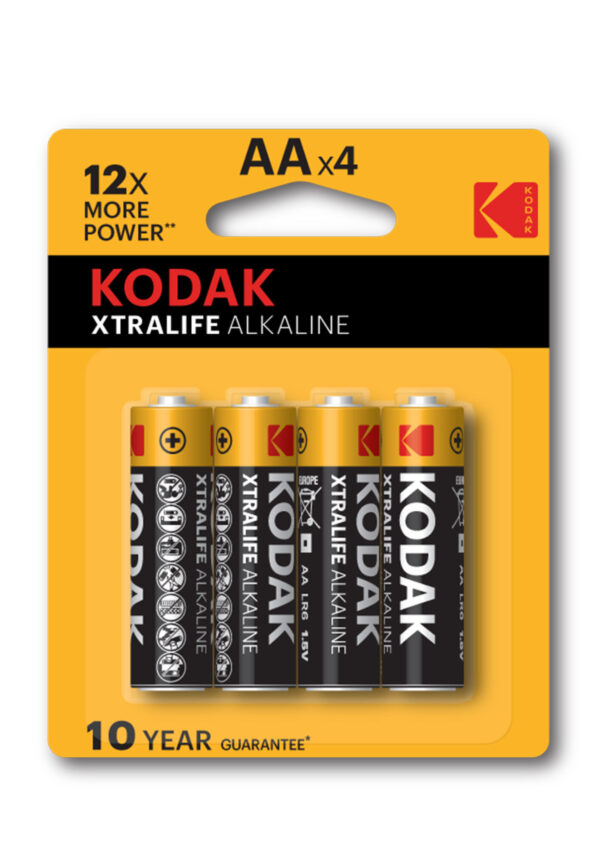 Kodak XTRALIFE Alk AA 20x4 Assortment