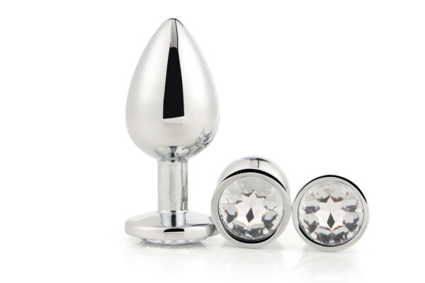 GLEAMING LOVE SILVER PLUG SET