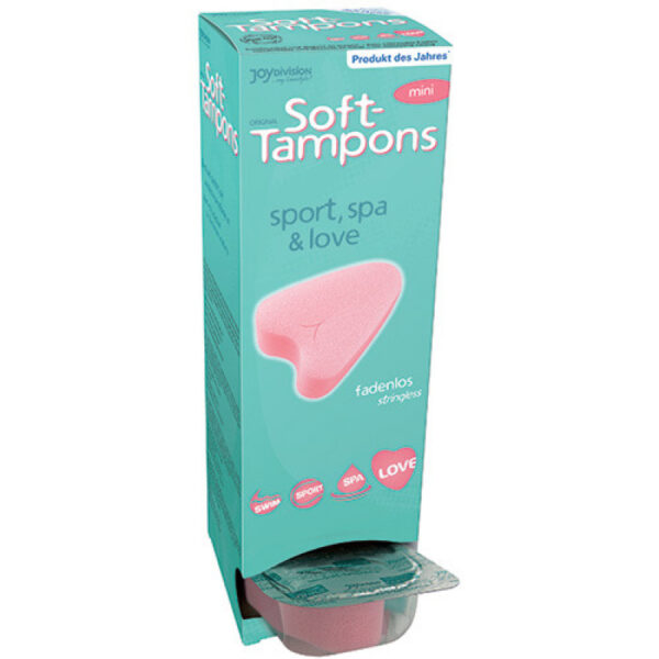 Joy Division - Soft-Tampons Mini - Dispenser - 10 Pezzi