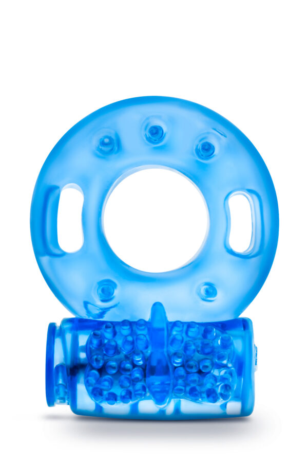 STAY HARD REUSABLE COCK RING BLUE