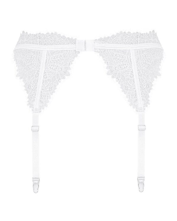 Bianelle garter belt white L/XL