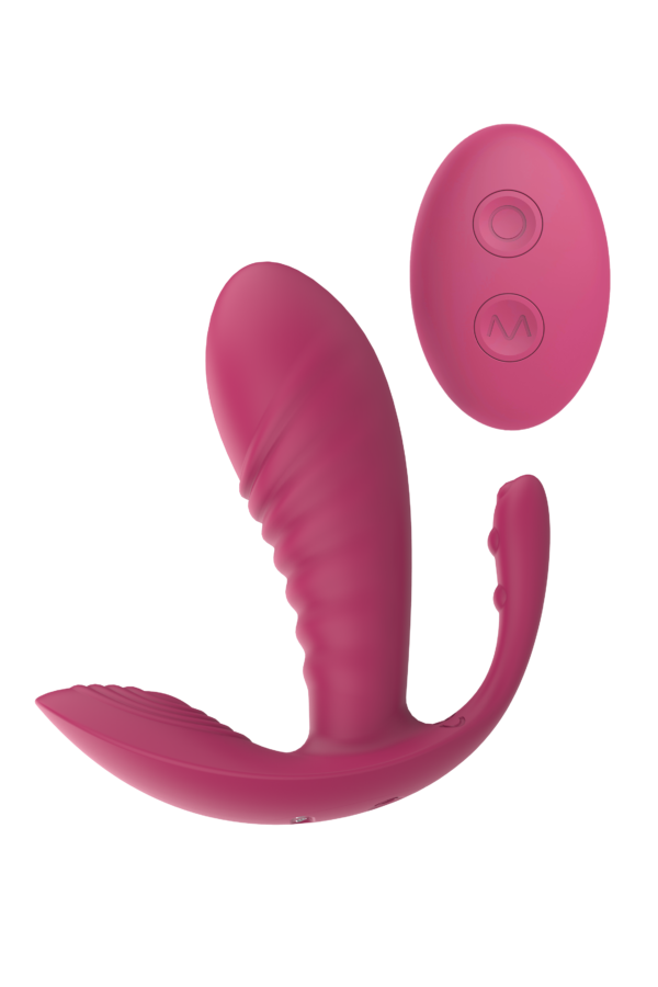 ESSENTIALS TRIPLE PLEASURE VIBE PINK