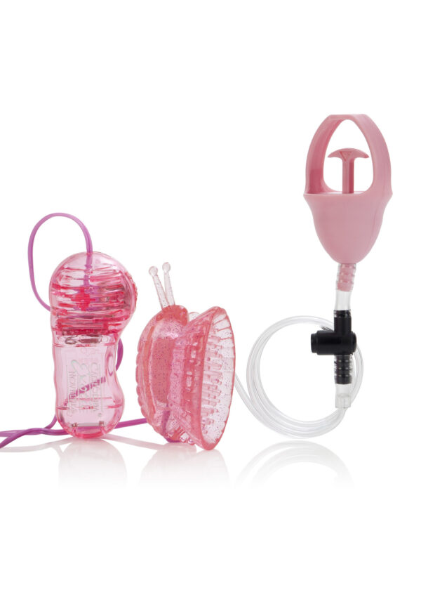 Butterfly Clitoral Pump Pink