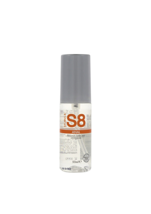 S8 WB Anal Lube 50ml Natural