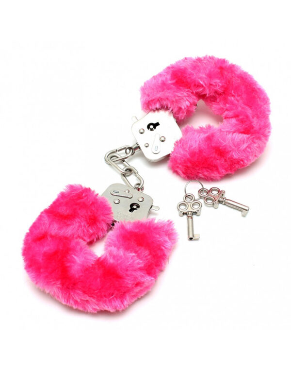 Rimba - Police Handcuffs with Pink Fur